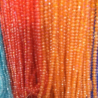 Pha lê tròn 6mm (chùm 10 dây)