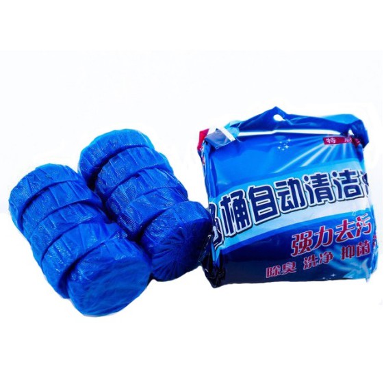 10 Viên khử mùi tẩy bồn cầu toilet siêu sạch bóng, Sáp chống ố vàng mùi hôi của nước bẩn diệt sạch vi khuẩn gây hại