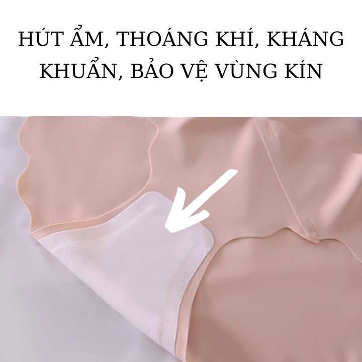 Quần lót bầu cạp chéo cotton su đúc kháng khuẩn Fansila QLB001