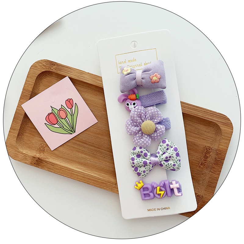 Kẹp Tóc Hình Nơ Nhiều Màu Sắc Phong Cách Hàn Quốc Dễ Thương 2022 Dành Cho Bé Gái