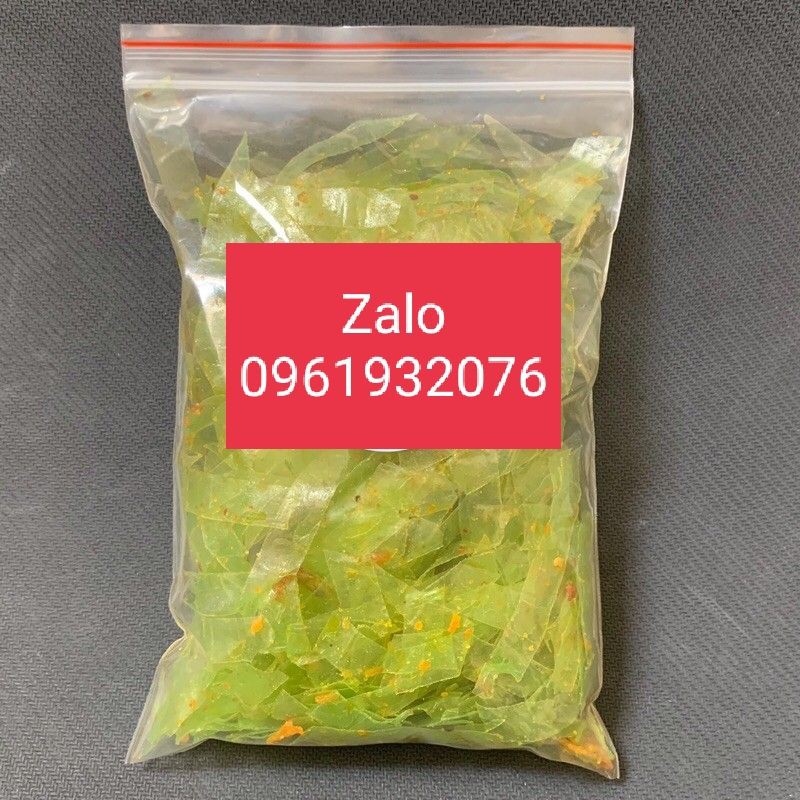 10 bịt bánh tráng sợi lá dứa 45k