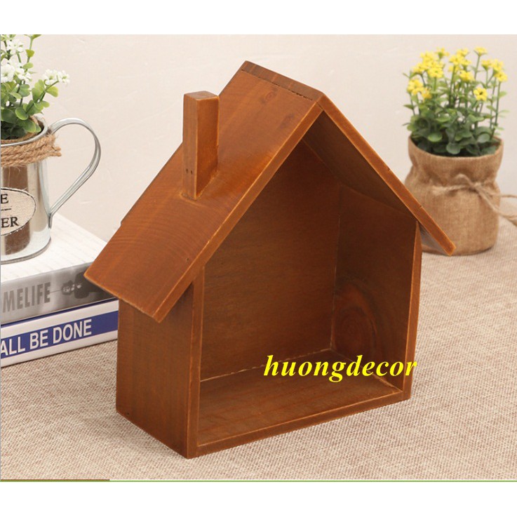 Kệ ngôi nhà gỗ
