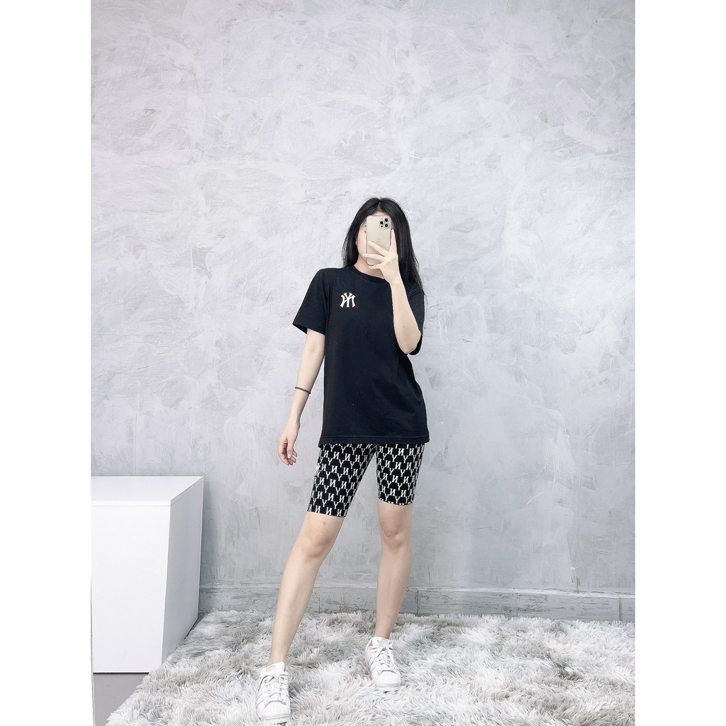 (HÀNG XUẤT XỊN) Quần Legging short ngắn 1025NY015 Cycle Monogram Tights Made in V/N full tag code