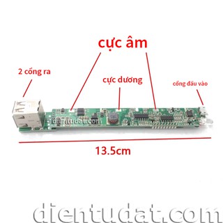 Mạch Sạc Dự Phòng 5V2A LCD
