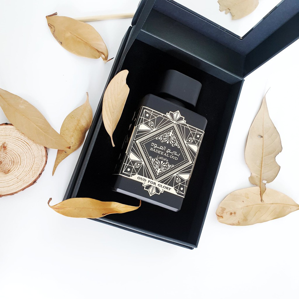 Lattafa Badee Oud_ Nước Hoa Dubai Unisex Lattafa Bade’e Al Oud 100ml Mùi Hương Sành Điệu tông gỗ Trầm hương ấp áp