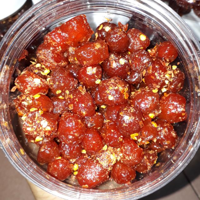 Hũ 500gr Chùm ruột xóc muối cay