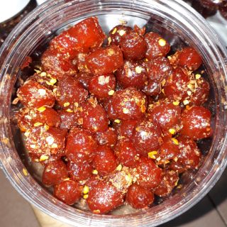 Hũ 500gr Chùm ruột xóc muối cay