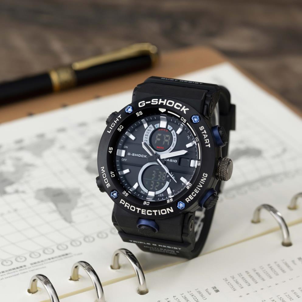 Đồng hồ nam GS máy pin dây cao su mặt chống xước cao cấp có bảo hành DH154 shop105 | BigBuy360 - bigbuy360.vn