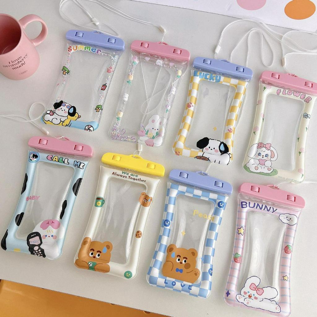 Túi đựng điện thoại viền phao chống nước khi đi bơi SH120