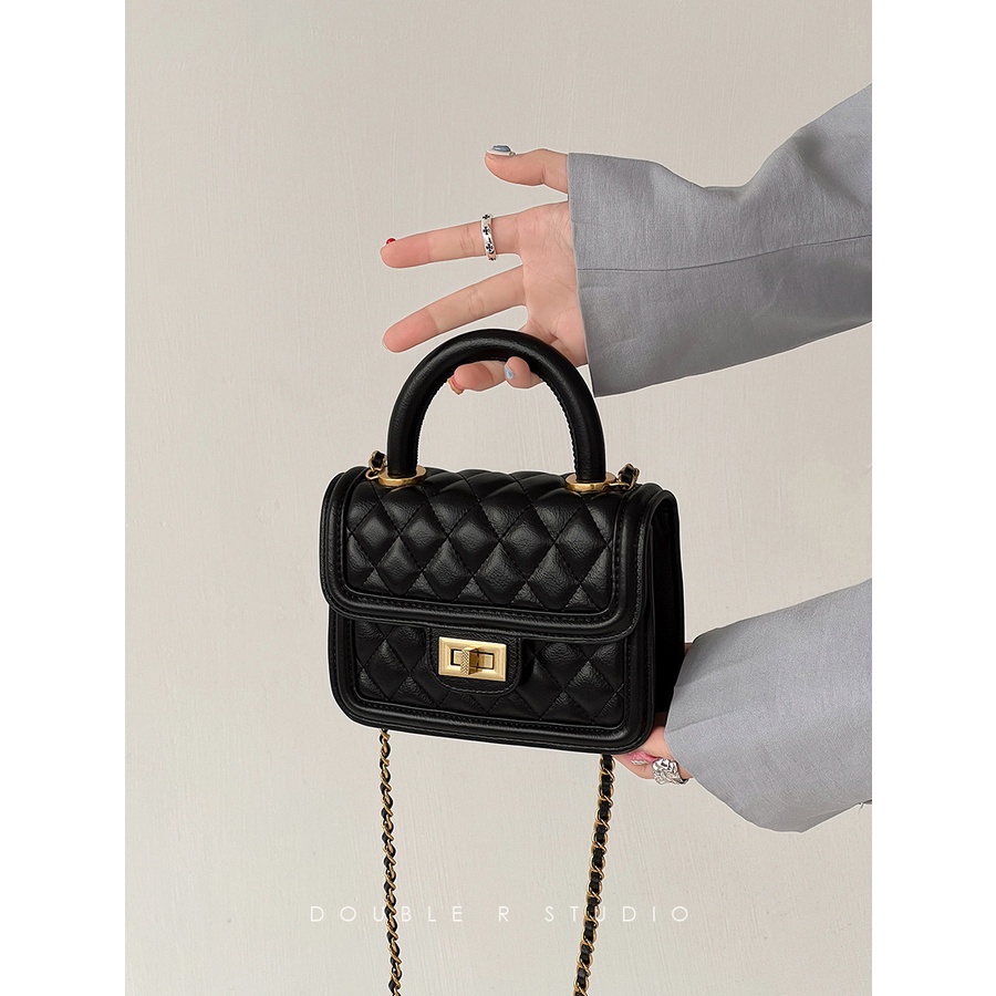 Túi Da PU Đeo Chéo Vai Màu Tím Thời Trang 2022