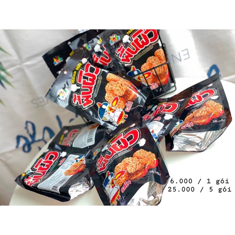 Mì ăn sống dạng viên 1 gói Thái Lan
