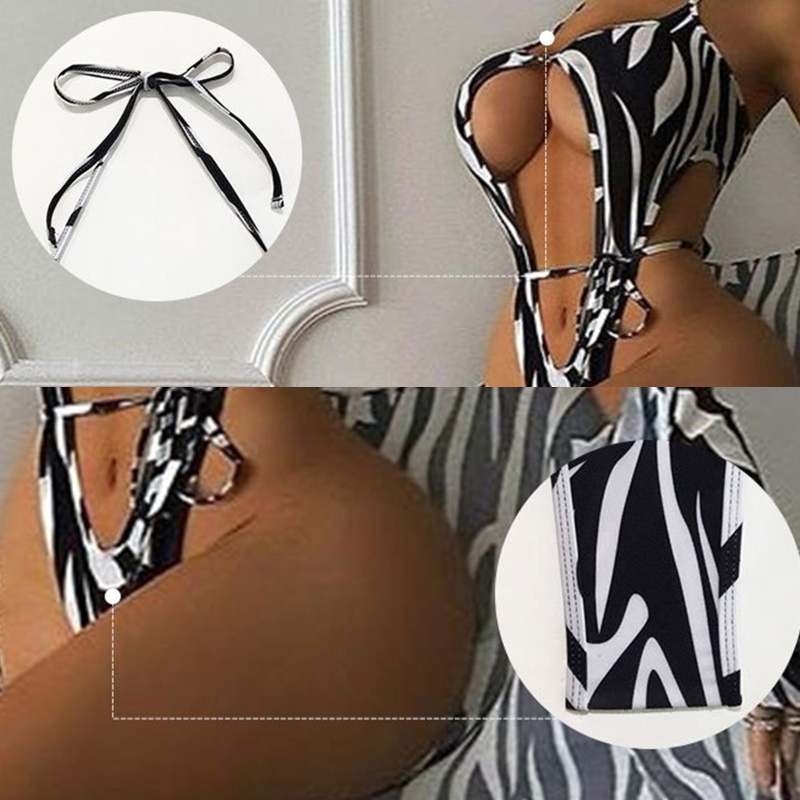 Set Bikini 2 Mảnh Có Mút Nâng Ngực Phong Cách Brazil Quyến Rũ