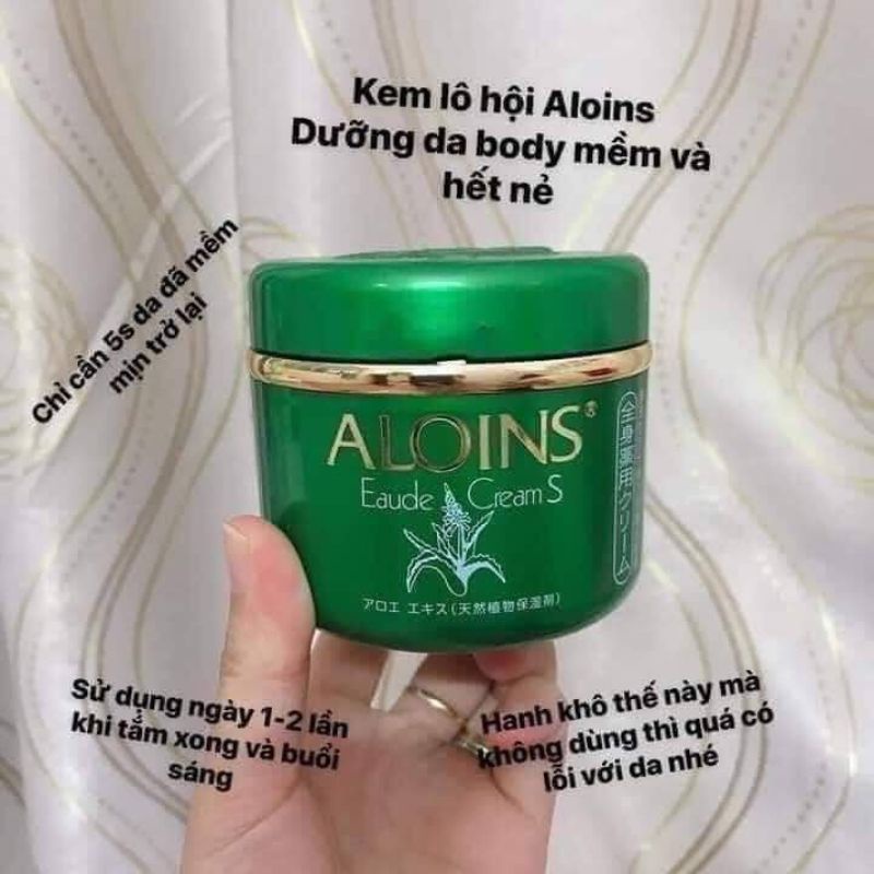 kem lô hội Aloins Eaude Cresm S nội địa Nhật chính hãng 185g