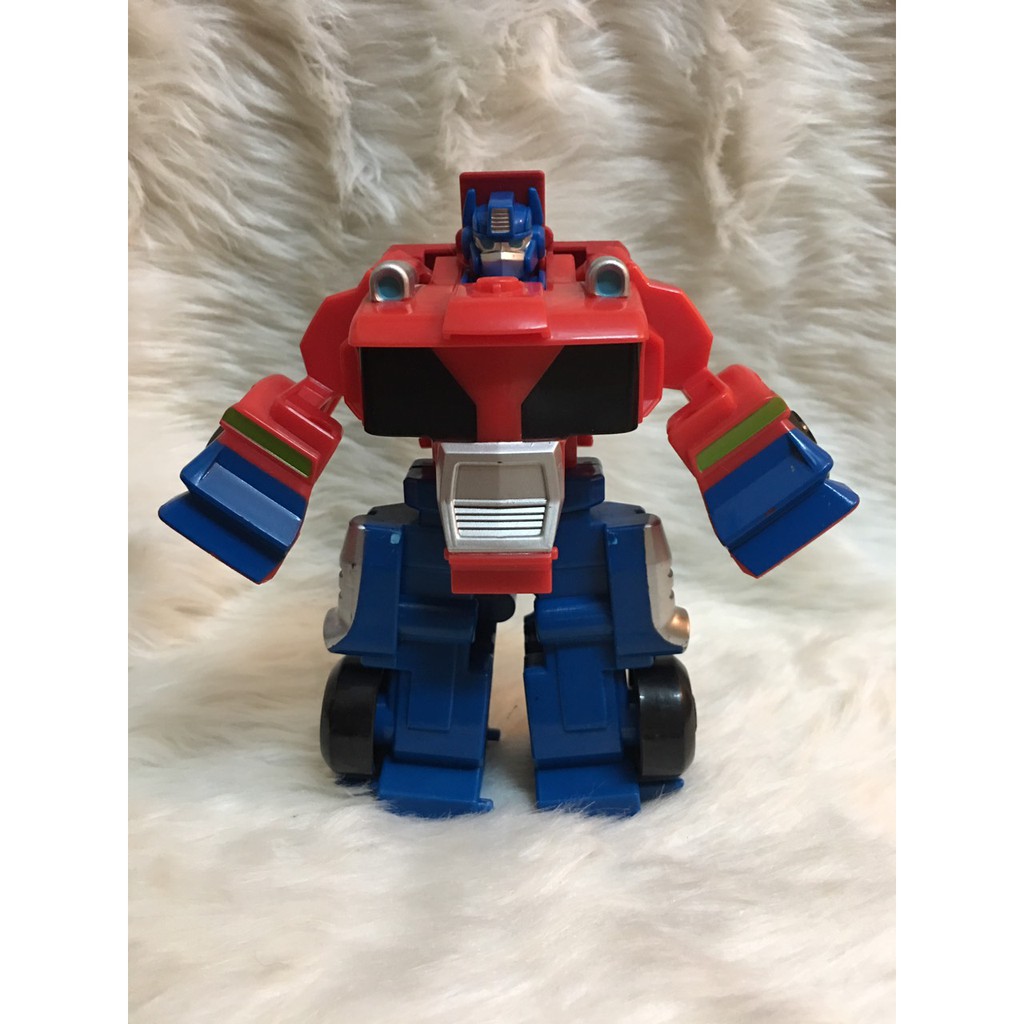Rô bốt biến hình cứu hộ Hasbro - Transformer Rescue Bots Optimus Prime Cao 12cm