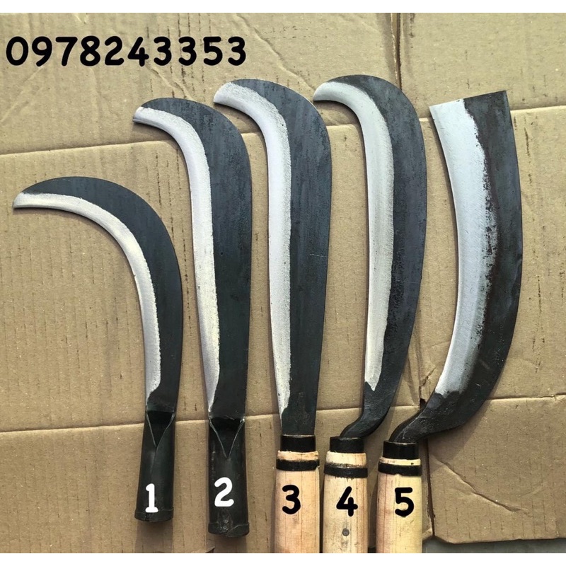 dao phát cỏ -dao dựa chặt củi chuẩn nhíp xe