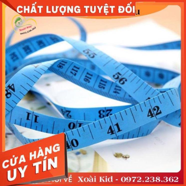 [auth] Thước dây đo 150cm - Thước dây may đồ, đo eo đầu bọc sắt [Hot]