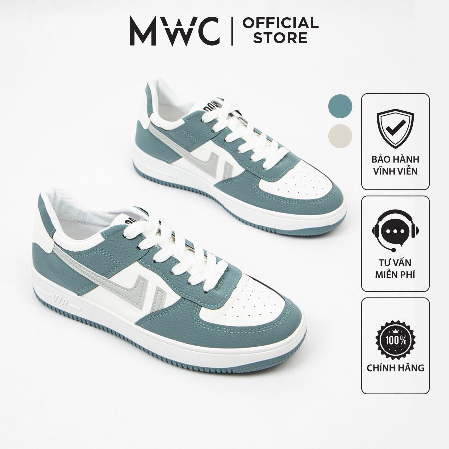 Giày MWC 5377 - Giày Thể Thao Nam, Sneaker Nam Cổ Thấp, Giày Thể Thao Da Thời Trang trẻ Trung Nam Tính
