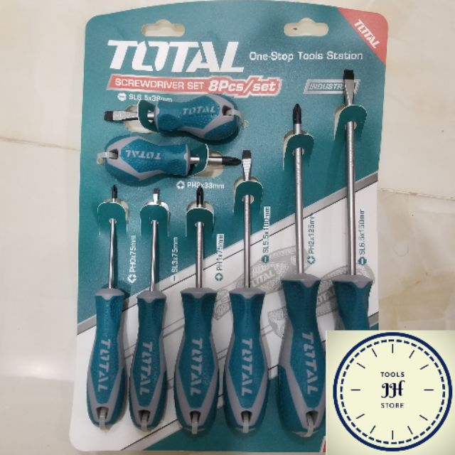 Bộ tua vít total 8 chi tiết hàng chính hãng