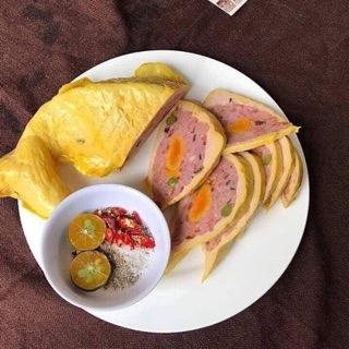 Chả cá chép bách hoa [con 500gr]