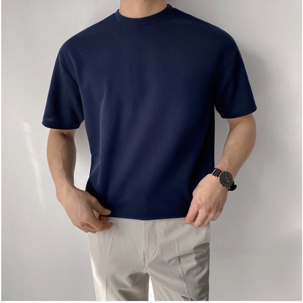 Áo thun cổ tròn Unisex Basic Color VI Giá sỉ