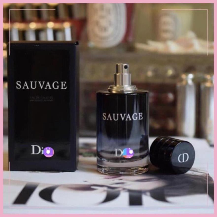 [HÀNG HOT] Nước hoa nam Sauvage EDT 100ml full box mạnh mẽ, nam tính