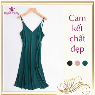 Váy lụa cao cấp [Mã CUPI15K giảm 15K đơn 100K] chất vải đẹp mát, quyến rũ