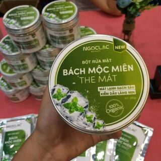 Bột Rửa Mặt Bách Mộc Miên The Mát Phiên Bản Mới