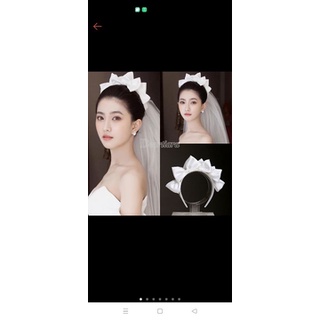 Bờm nơ cài tóc