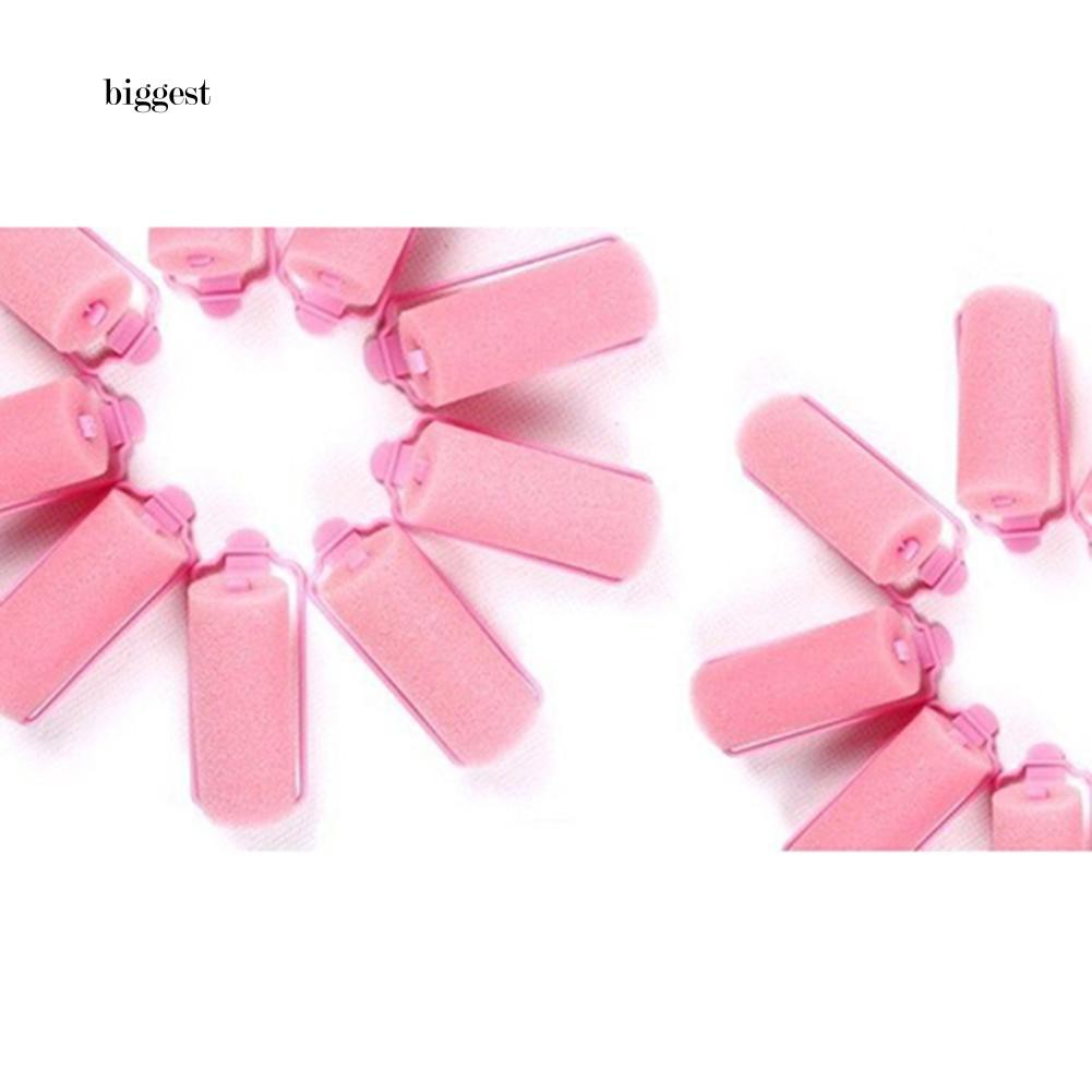☆Túi Xách Cỡ Lớn Thiết Kế Giản Dị Thời Trang☆Bộ 12 Dụng Cụ Uốn Tóc Bằng Bọt Biển Tiện Dụng