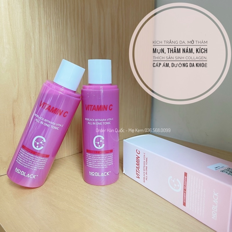 Toner Vitamin C NoBlack Bitnara Vita C All in One