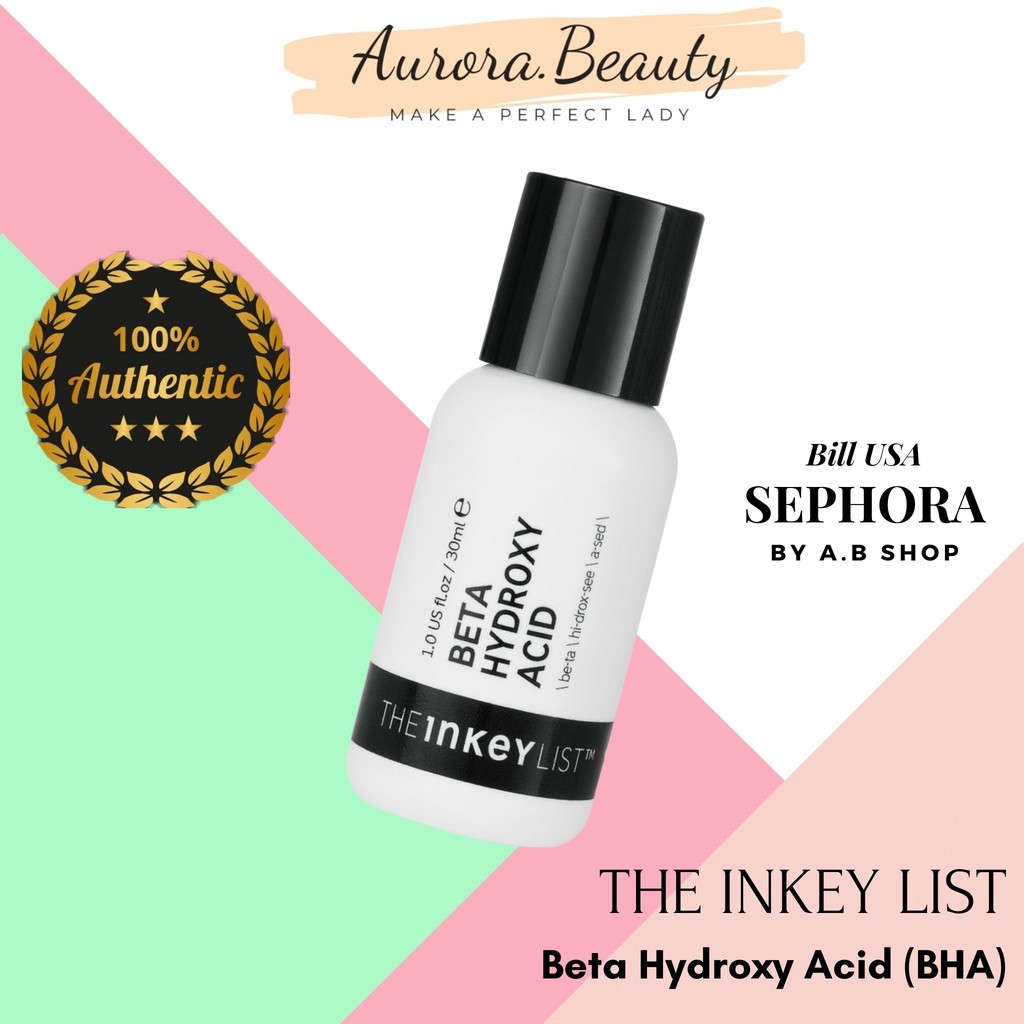 Tinh Chất Tẩy Tế Bào Da Chết THE INKEY LIST Beta Hydroxy Acid (BHA) 30ml 1oz