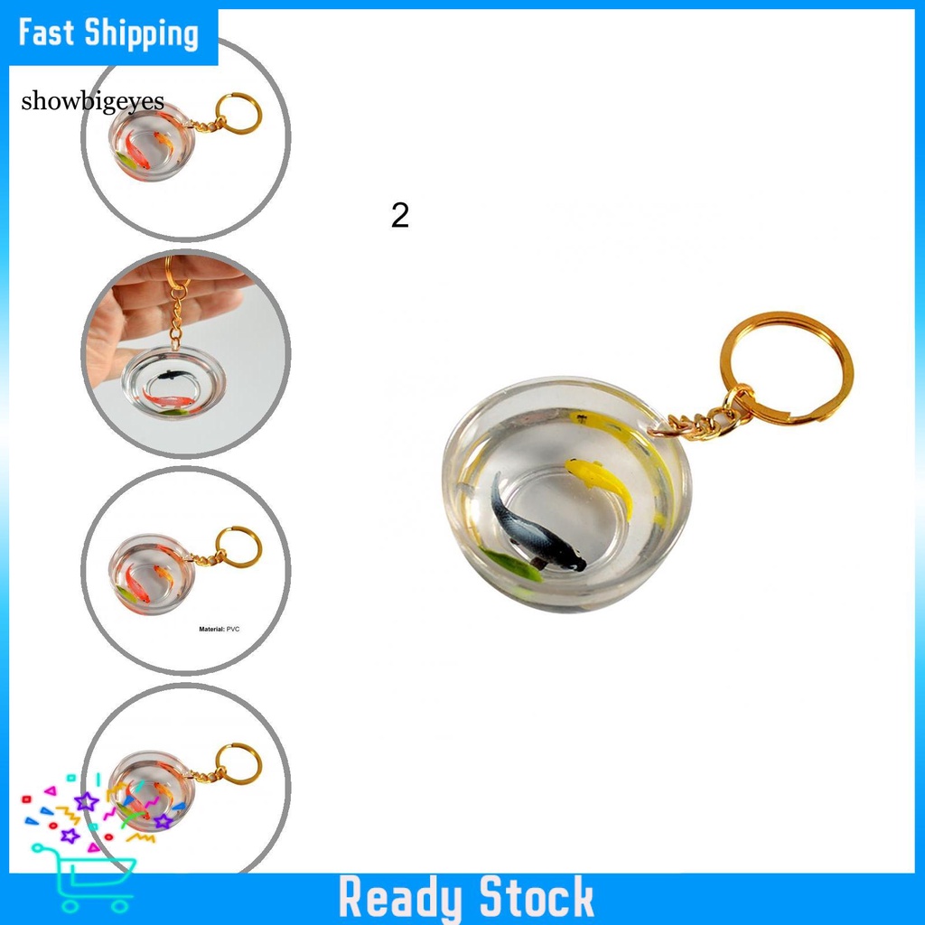 Móc khóa hình cá Kois may mắn mini thân thiện với môi trường