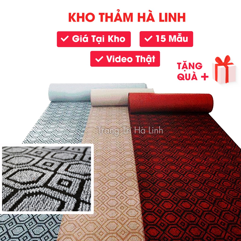 Thảm trải sàn nỉ lót sàn sự kiện hội nghị đế dày - (1 mét vuông tương đương 2mx0,5m)