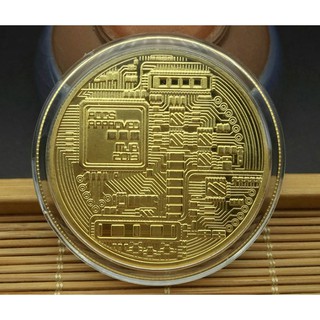 Đồng Xu Bitcoin Bộ 5 Cái