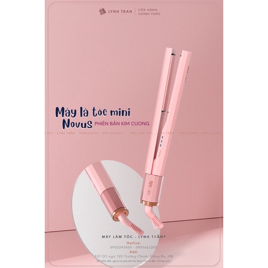 Máy là thẳng mini Novus®️ - Phiên bản DIAMOND MINI