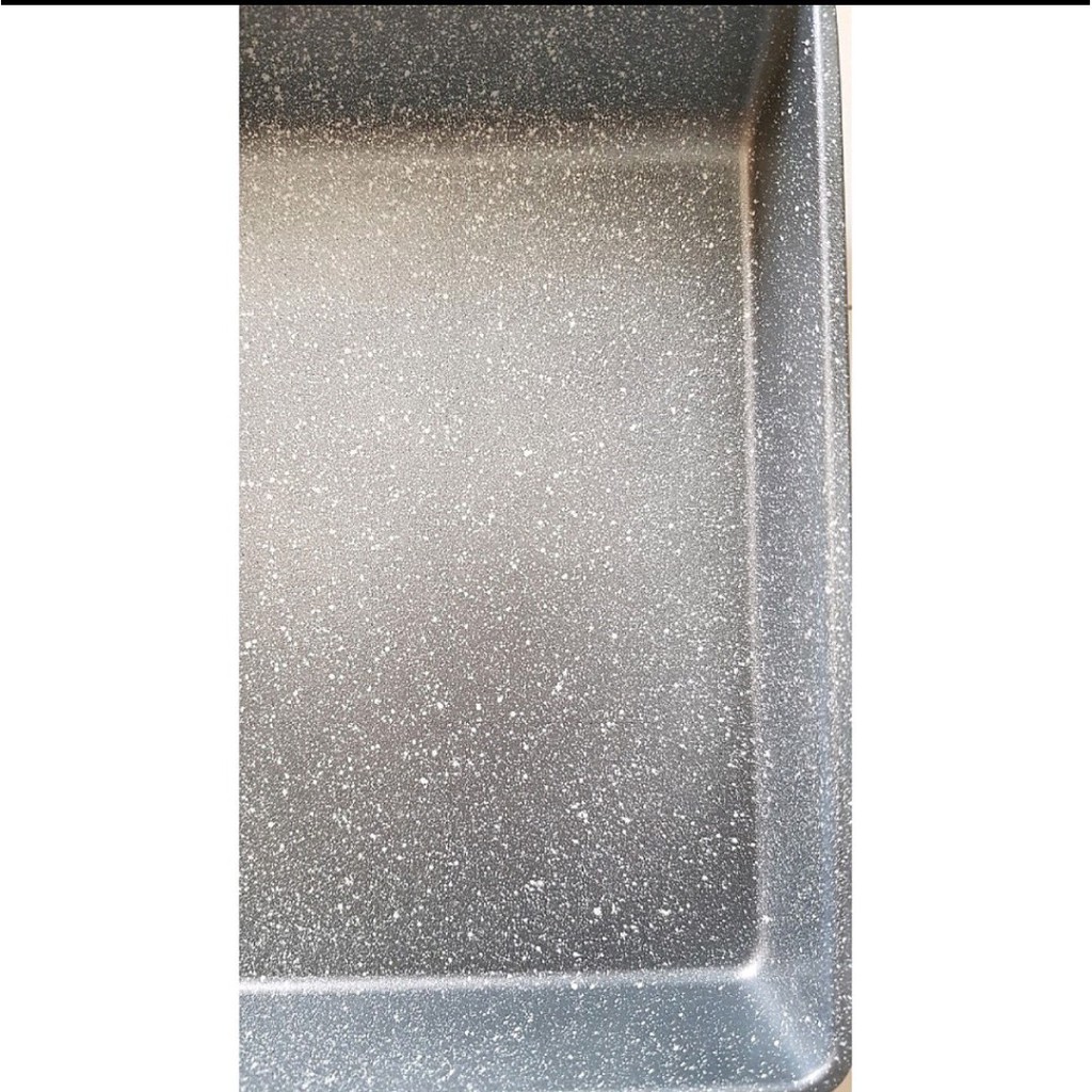 CHẢO ĐÚC TRỨNG VÂN ĐÁ ECORAMIC HÀN QUỐC 20*23CM. Dùng được bếp từ.