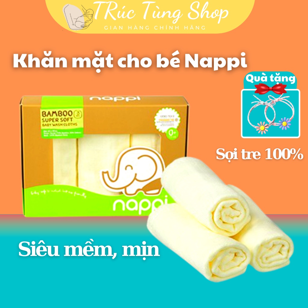 NAPPI- khăn mặt cho bé