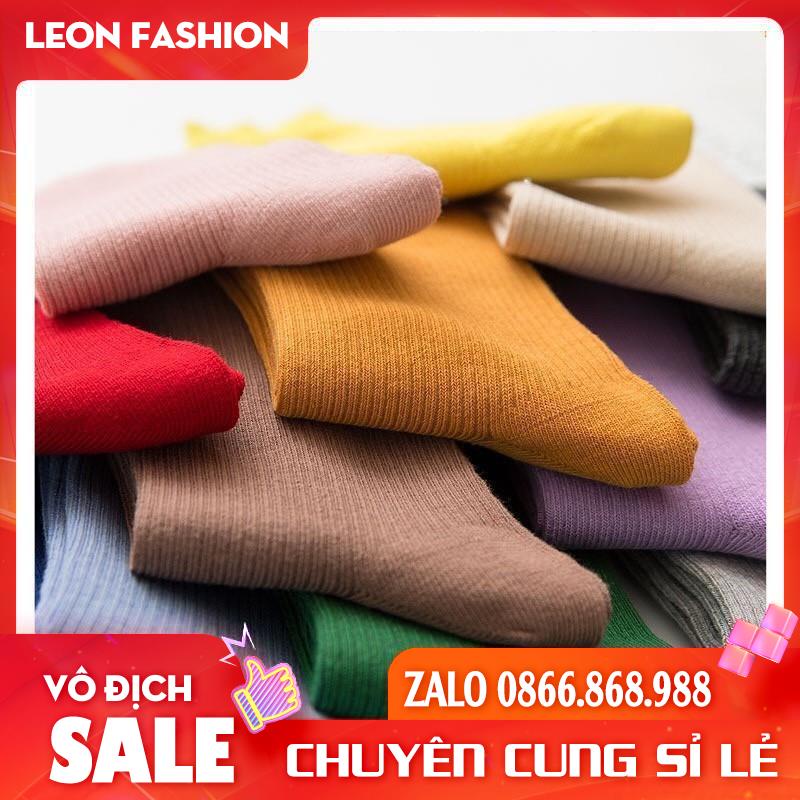 Vớ Len Cổ Nhún ⭐HÀNG LOẠI I⭐ Tất Nhún Vintage Cao Cổ PHONG CÁCH HÀN QUỐC