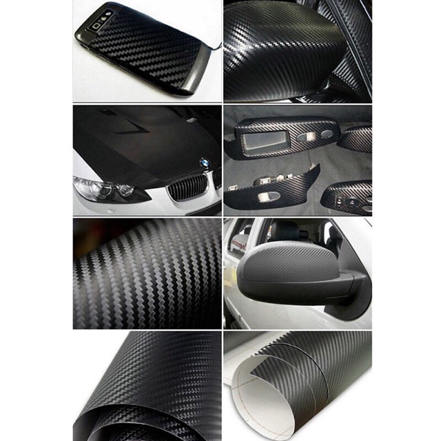 Combo 5 mét decal vân carbon ( khách tuỳ ý chọn màu )