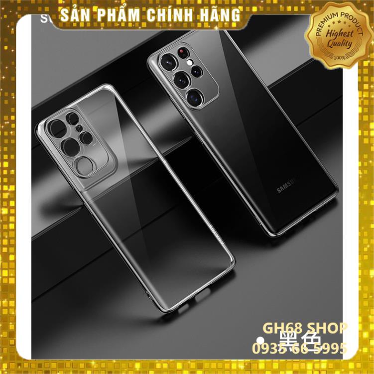 Ốp lưng Sulada trong viền màu Samsung Galaxy S22 S22 plus S22 ultra - Hàng chính hãng SULADA