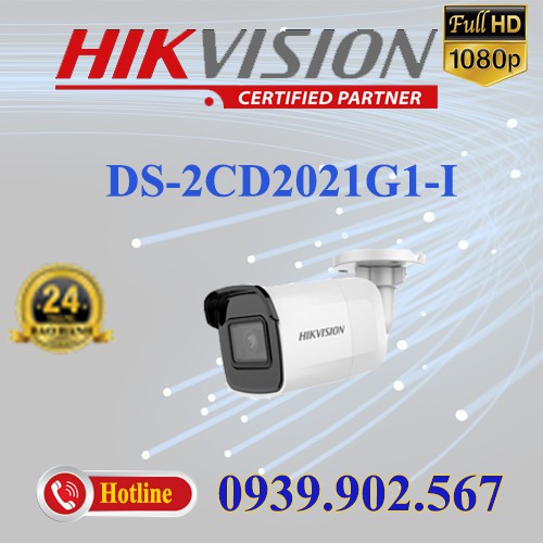 Camera IP hồng ngoại 2.0 Megapixel HIKVISION DS-2CD2021G1-I