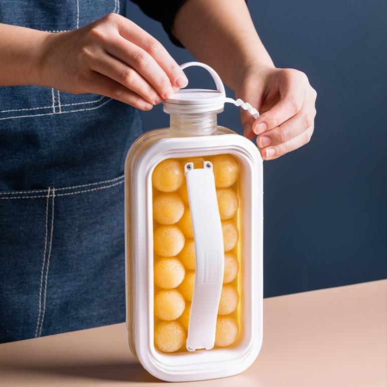 Bình đựng nước kiêm làm đá đa năng 17 viên tròn HOCKEY POT (BLD17) | BigBuy360 - bigbuy360.vn