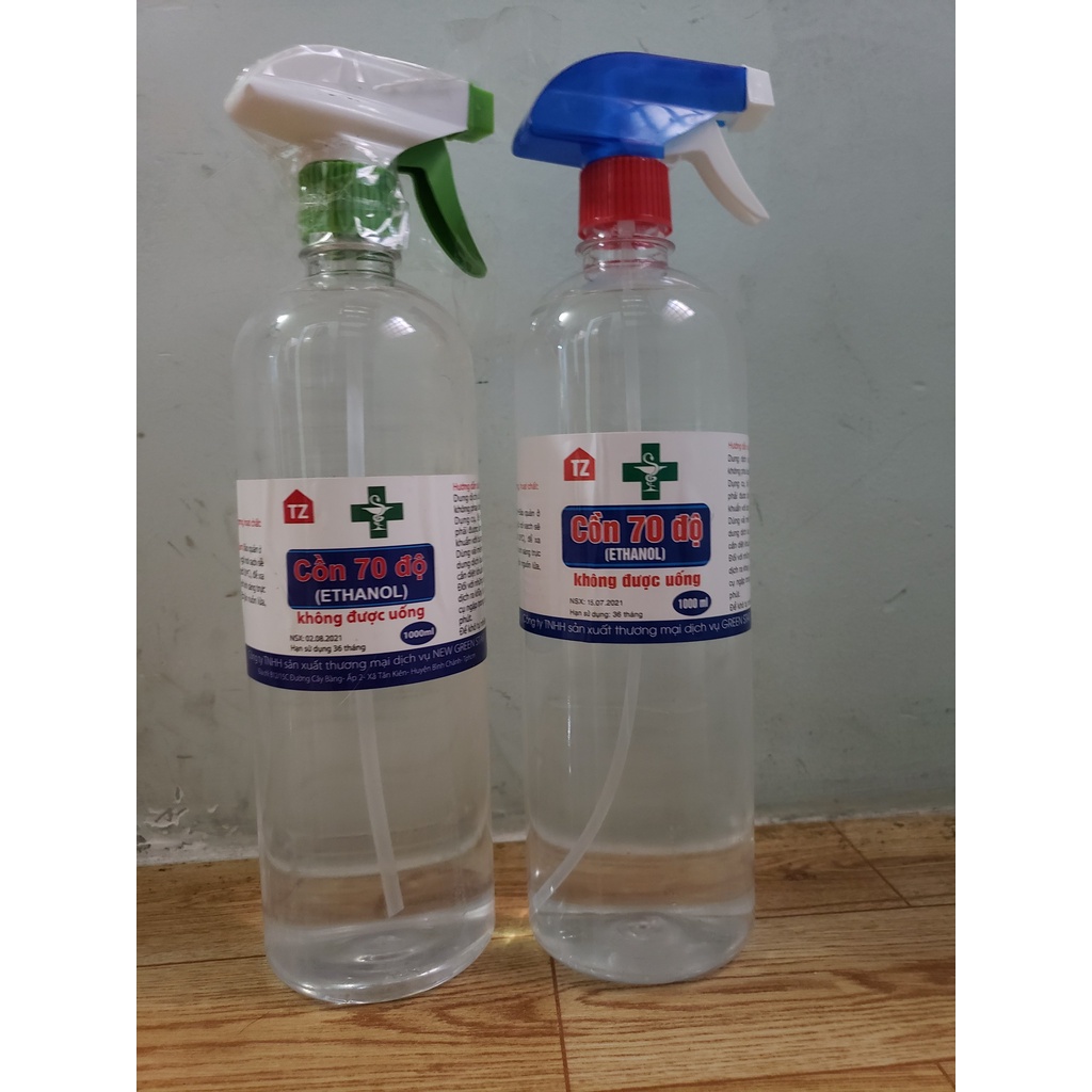 Cồn y tế ethanol 70 độ 1LÍT