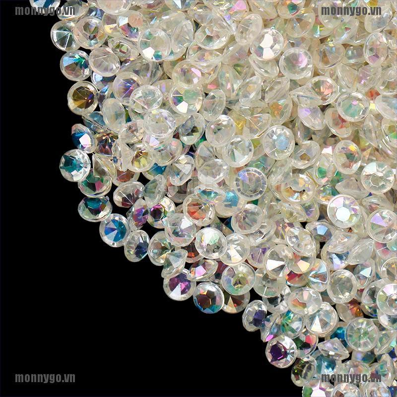 2000 Viên Kim Cương Pha Lê 4.5mm Trang Trí Bàn Tiệc Cưới