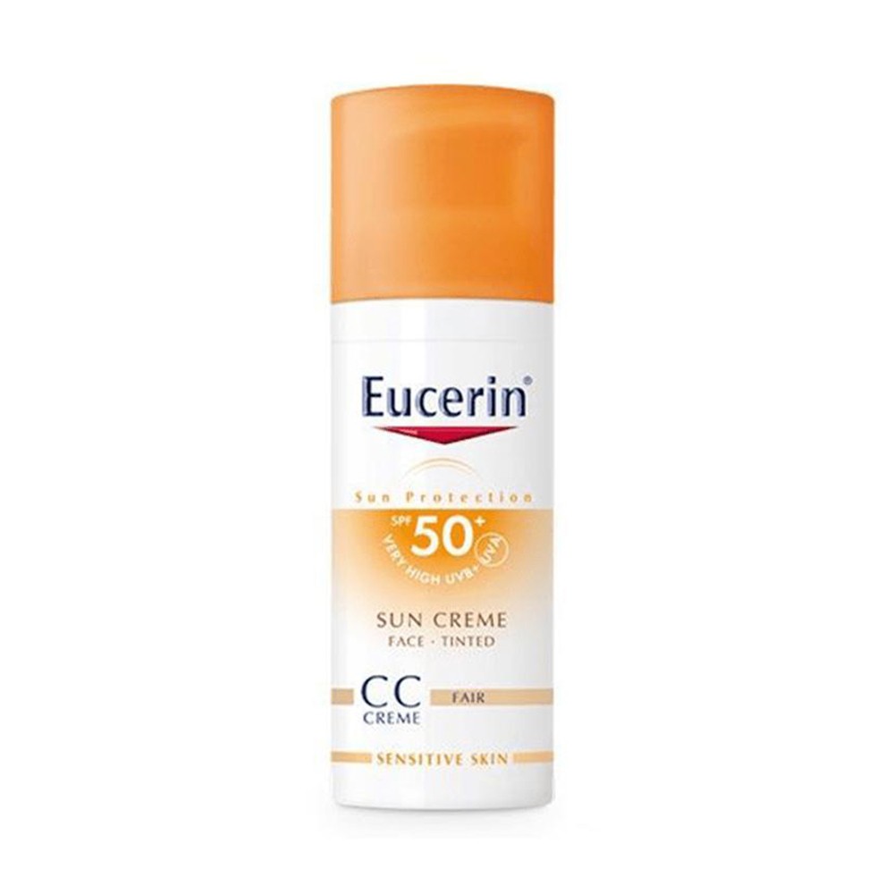 Kem Chống Nắng Trang Điểm Eucerin Sun Creme Face-Tinted CC Cream SPF50+ (50 ml)