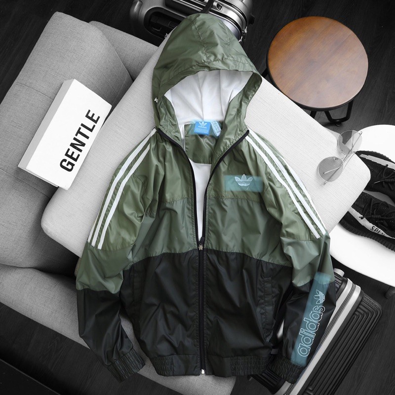 Áo khoát dù nam nữ ad!! das | dù 2 lớp form unisex (0050)