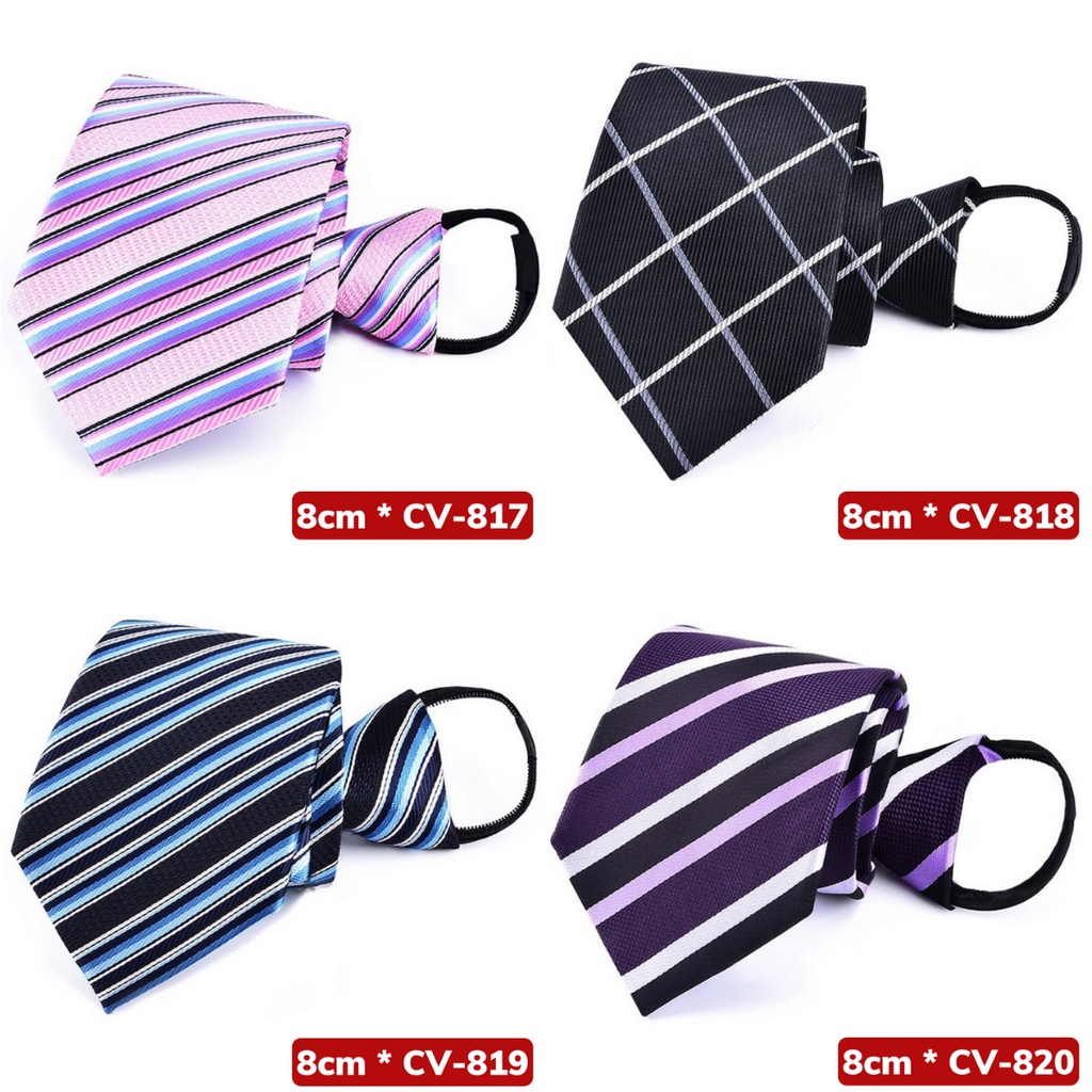 Cà vạt nam 8cm bản to giá siêu rẻ, cravat công sở, trung niên, cavat phong cách chững chạc
