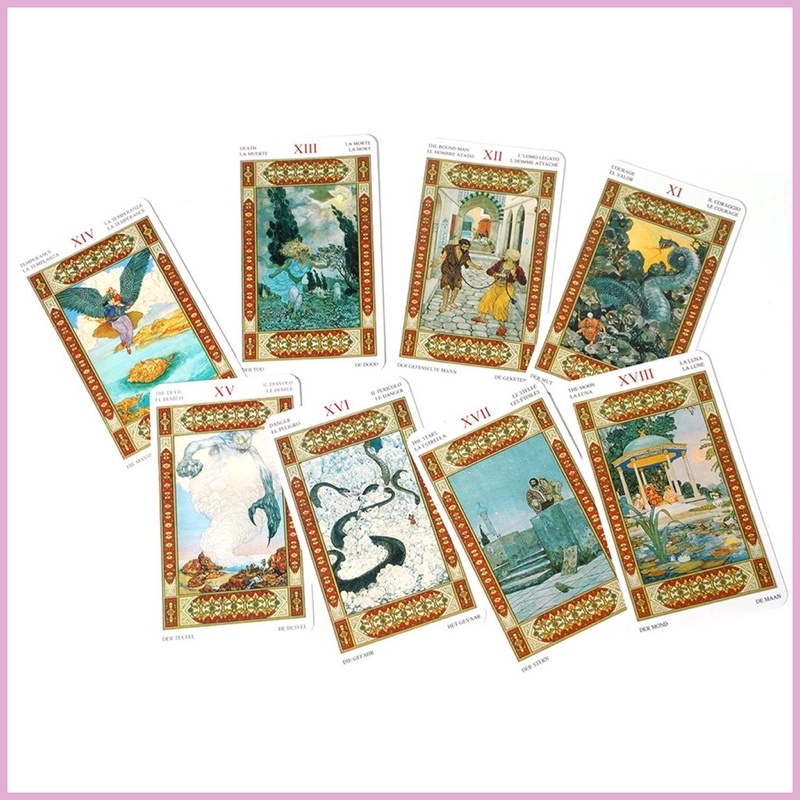 Bài Tarot of the Thousand and One Nights - Tác giả Leon Carré