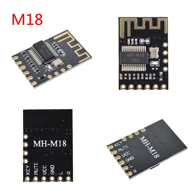 Set 1 / 2 Bảng Mạch Nhận Tín Hiệu Âm Thanh Bluetooth Không Dây MH-MX8 BLT 4.2 mp3
