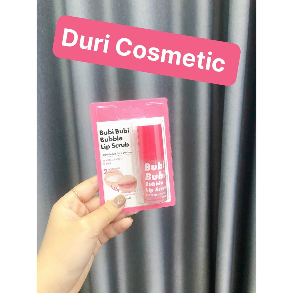 [ MẪU MỚI ] TẨY TẾ BÀO CHẾT MÔI UNPA BUBI BUBI LIP